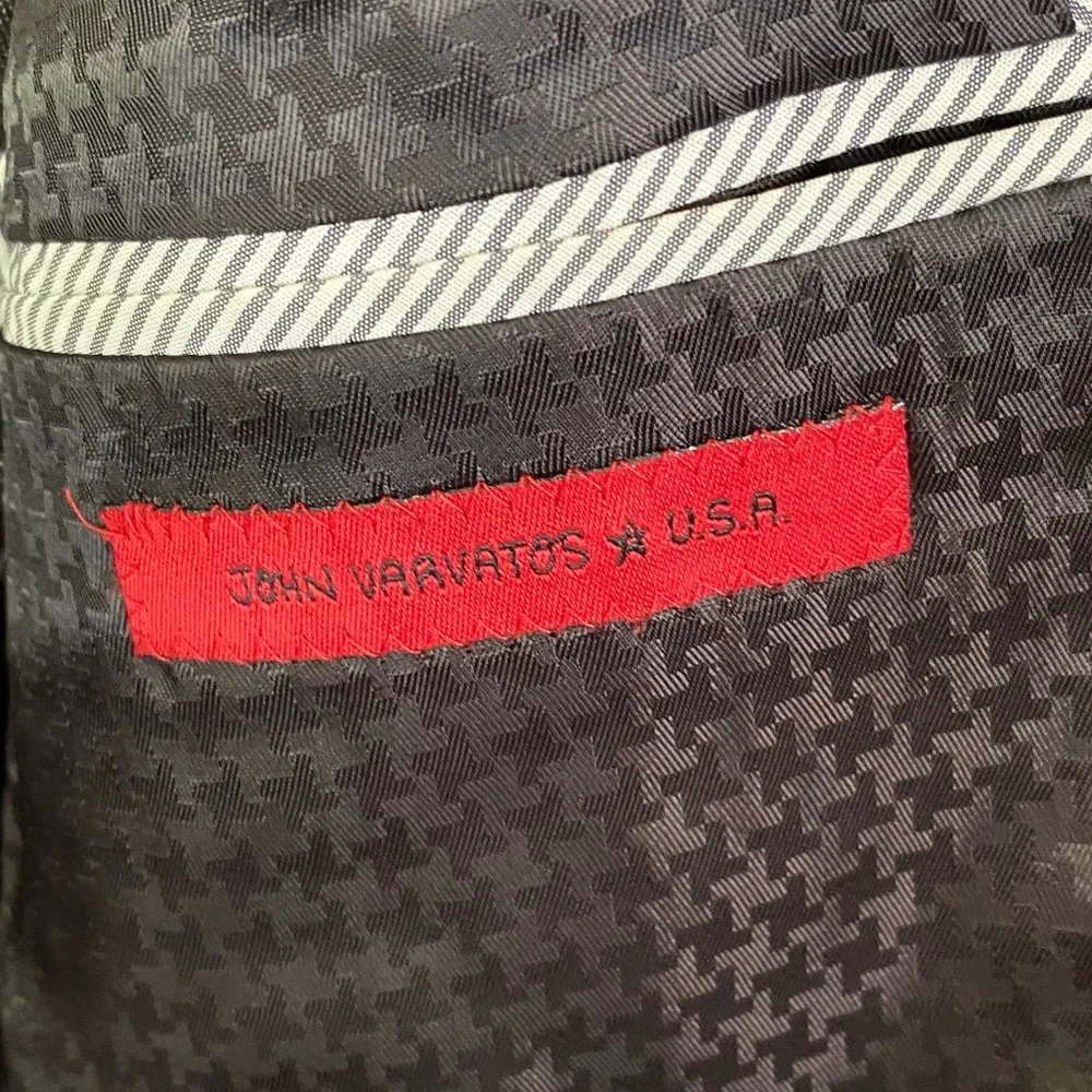 John Varvatos Gray Two Button Sports Jacket Blazer Men's Size 40R